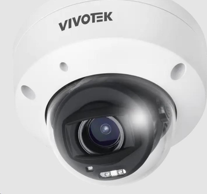 Vivotek FD9380-HV-V2 Venkovní IP kamera 5Mpix dome, 111°, Smart IR 30m, analýza člověk/vozidlo, zóny