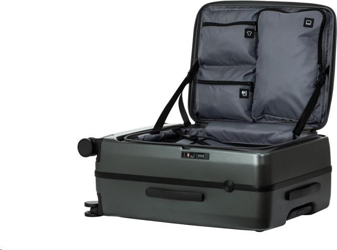 ACER cestovní kufr Predator Streetstyle 25",polykarbonát,65l,TSA kombinační zámek,3 kapsy,matně šedá