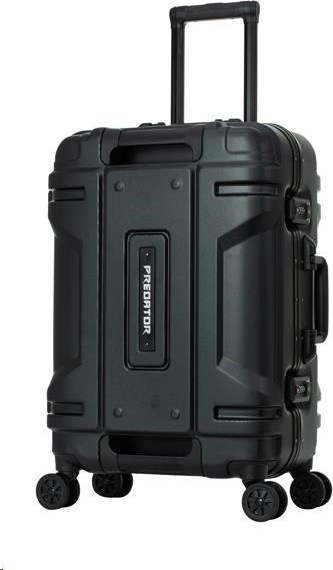 ACER Cestovní kufr Predator Robust Luggage 22",polykarbonát,54l,TSA kombinační zámek,2 kapsy,černá