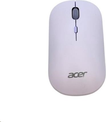 ACER Myš Wireless Mouse AMR130 Purple - Dual mode 2.4GHz + BT 5.2, 4 tlačítka, 800/1200/1600 dpi, USB Polling rate 125Hz