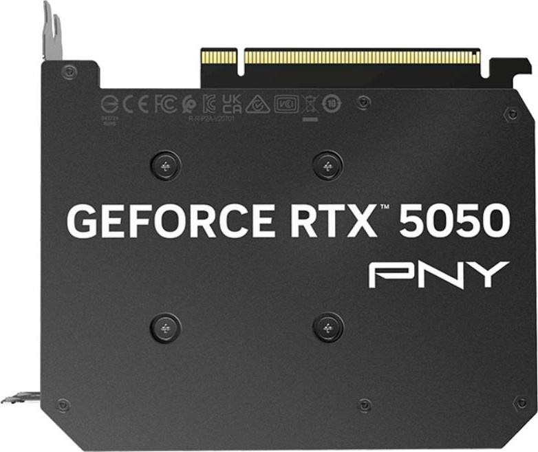 PNY VGA Nvidia GeForce RTX 5050 8GB Single Fan, RTX 5050, 8GB GDDR6, 3xDP, 1xHDMI