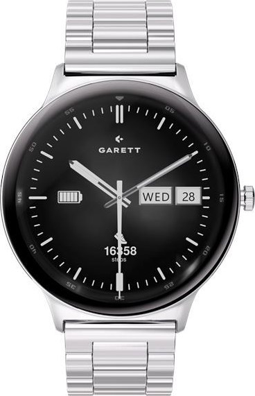 Garett Smartwatch Quantum Silver Steel