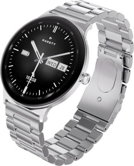 Garett Smartwatch Quantum Silver Steel