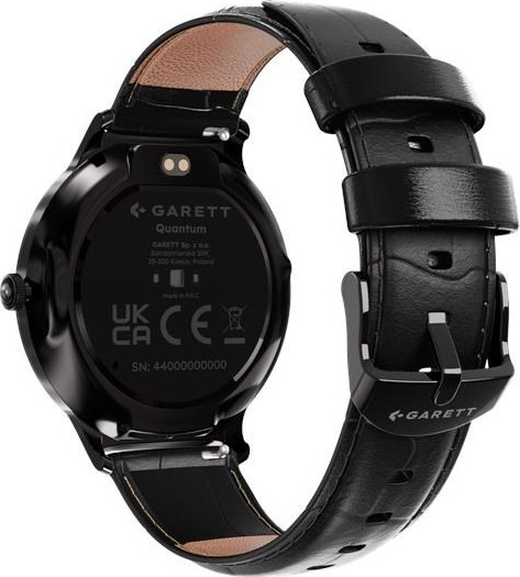 Garett Smartwatch Quantum Black Steel