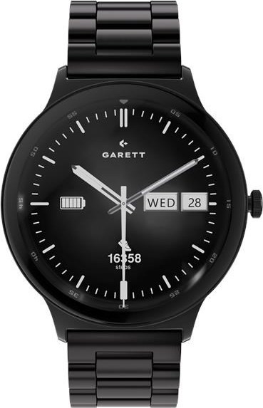 Garett Smartwatch Quantum Black Steel