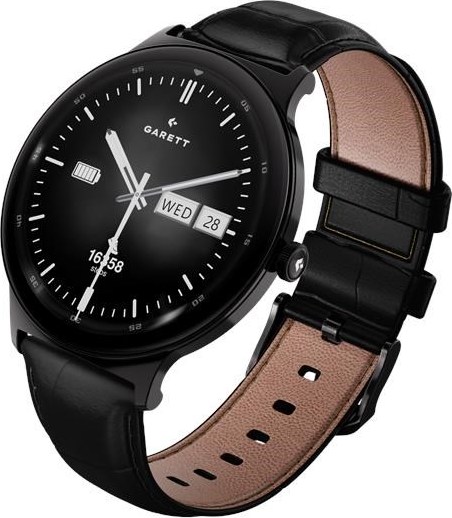 Garett Smartwatch Quantum Black Steel