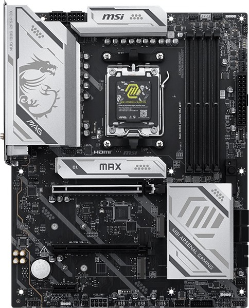 MSI MAG X870E GAMING MAX WIFI/AM5/ATX