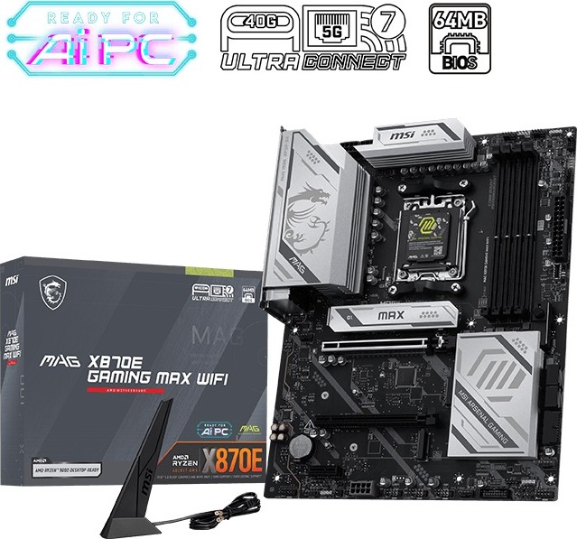 MSI MAG X870E GAMING MAX WIFI/AM5/ATX