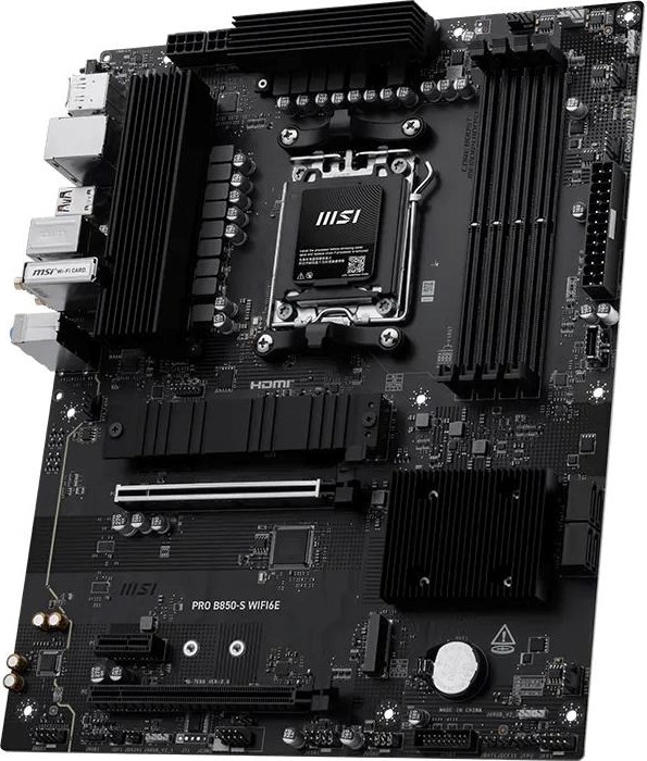 MSI MB Sc AM5 PRO B850-S WIFI6E, AMD B850, 4xDDR5, WiFi, 1xHDMI, 1xDP