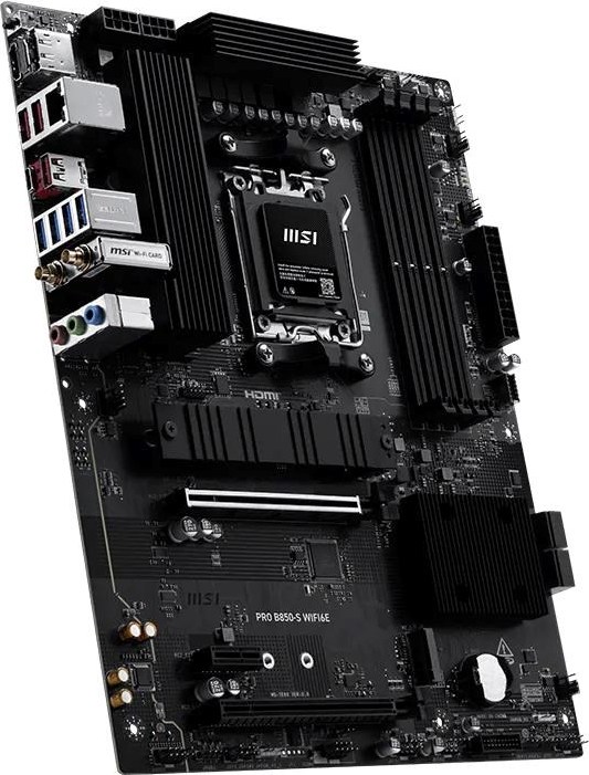 MSI MB Sc AM5 PRO B850-S WIFI6E, AMD B850, 4xDDR5, WiFi, 1xHDMI, 1xDP