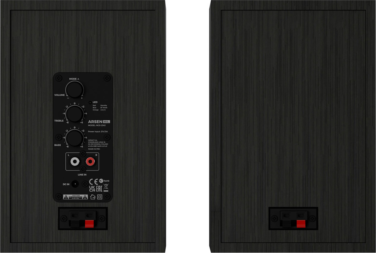 Herní reproduktory Genesis ARSEN 302BT/Stereo/20W/černá
