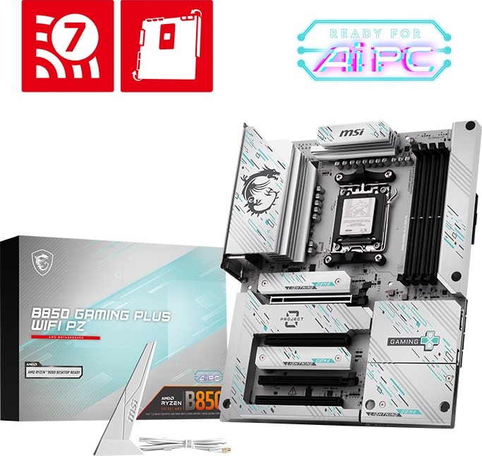MSI B850 GAMING PLUS WIFI PZ/AM5/ATX
