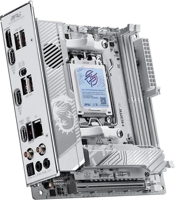 MSI MB Sc AM5 MPG X870I EDGE TI EVO WIFI, AMD B870, 2xDDR5, WiFi,1xHDMI, mini-ITX