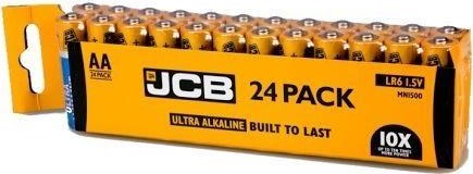 JCB OXI DIGITAL alkalická baterie LR06, shrink 24 ks