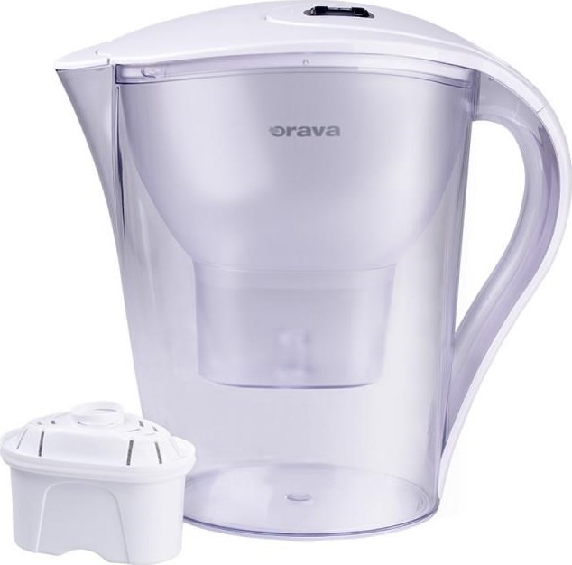Orava WF-38 filtrační konvice na vodu, 3.8 l, 4-stupňová filtrační technologie, bílá