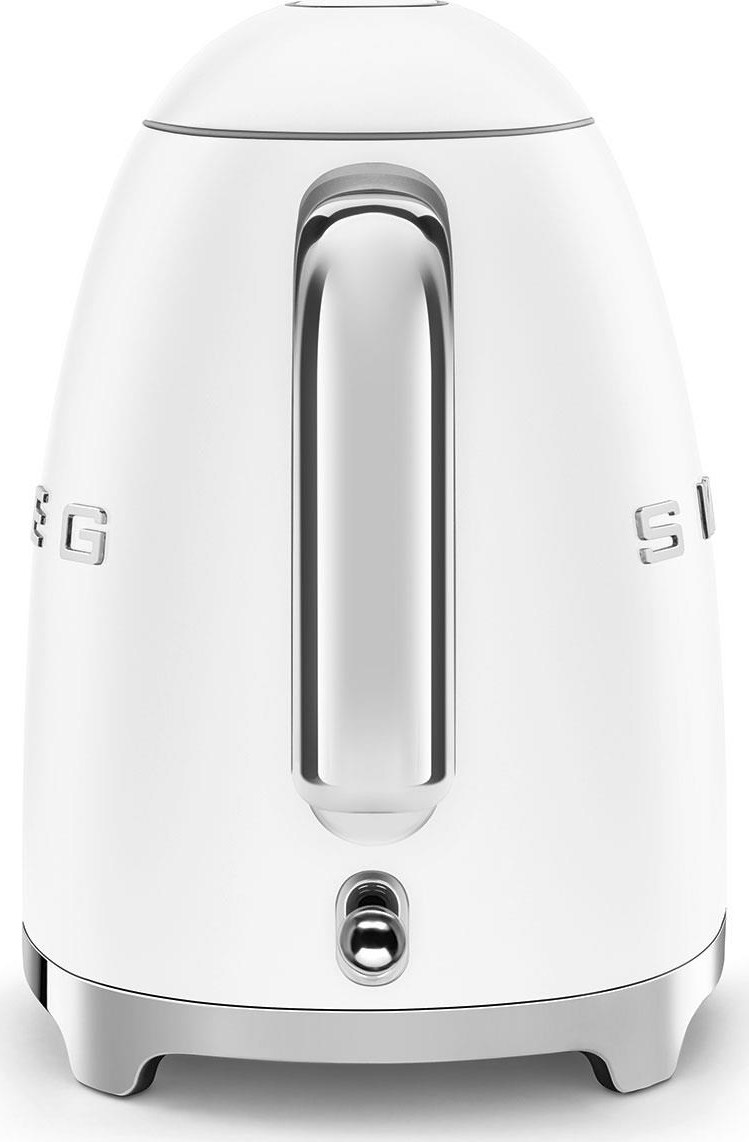 NoName Smeg KLF03WHMEU, rychlovarná konvice, 1,7 l, (7 šálků), 2400 W, styl 50. let, matná bílá