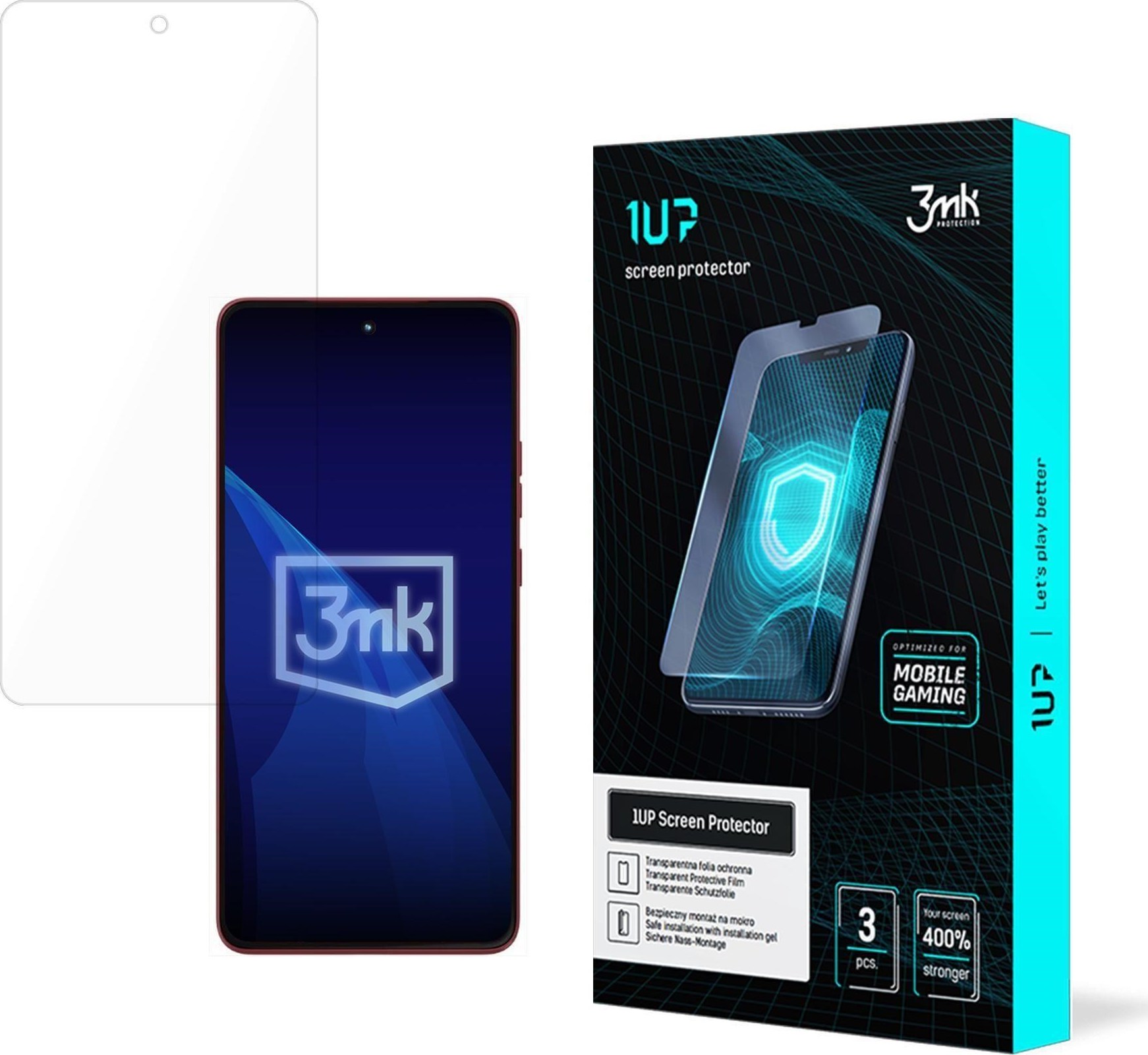 3mk ochranná folie 1UP pro Motorola Moto G86 / G86 Power