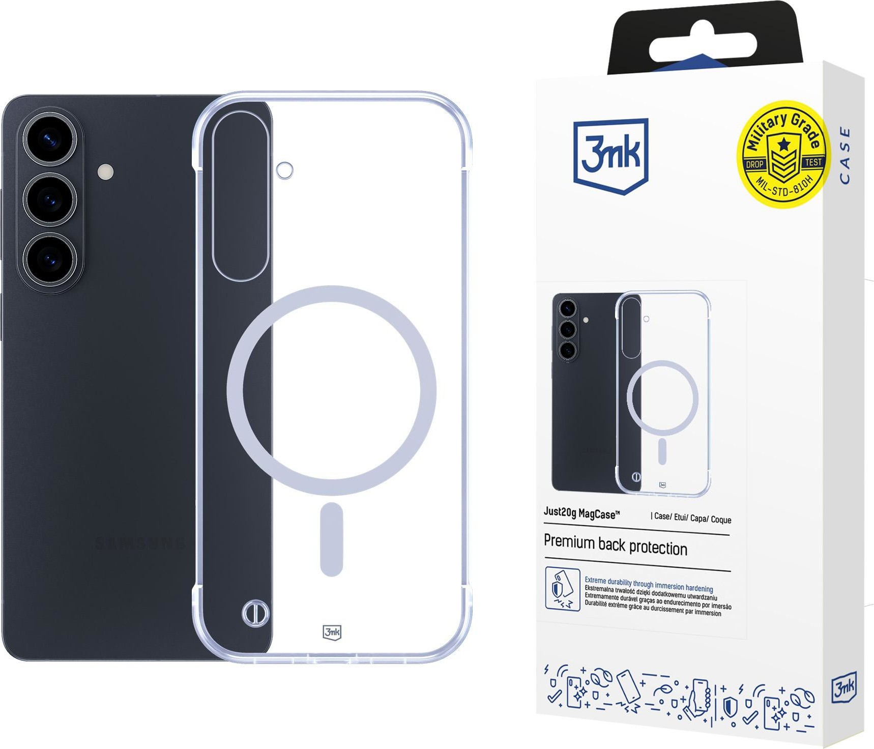3mk ochranný kryt Just20g MagCase pro Samsung Galaxy S26