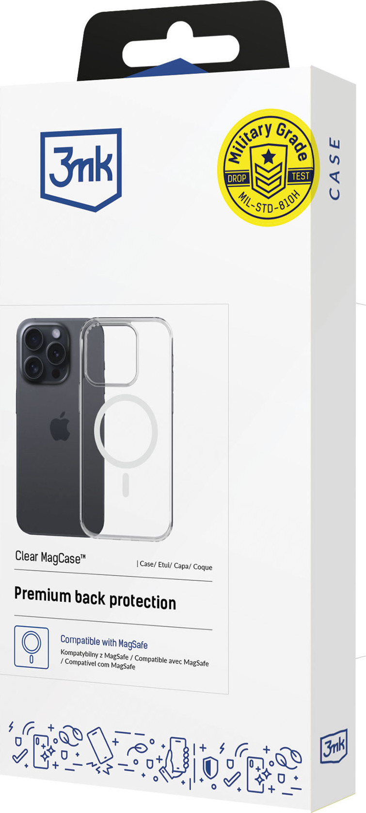 3mk ochranný kryt Clear MagCase pro Samsung Galaxy S26 Ultra
