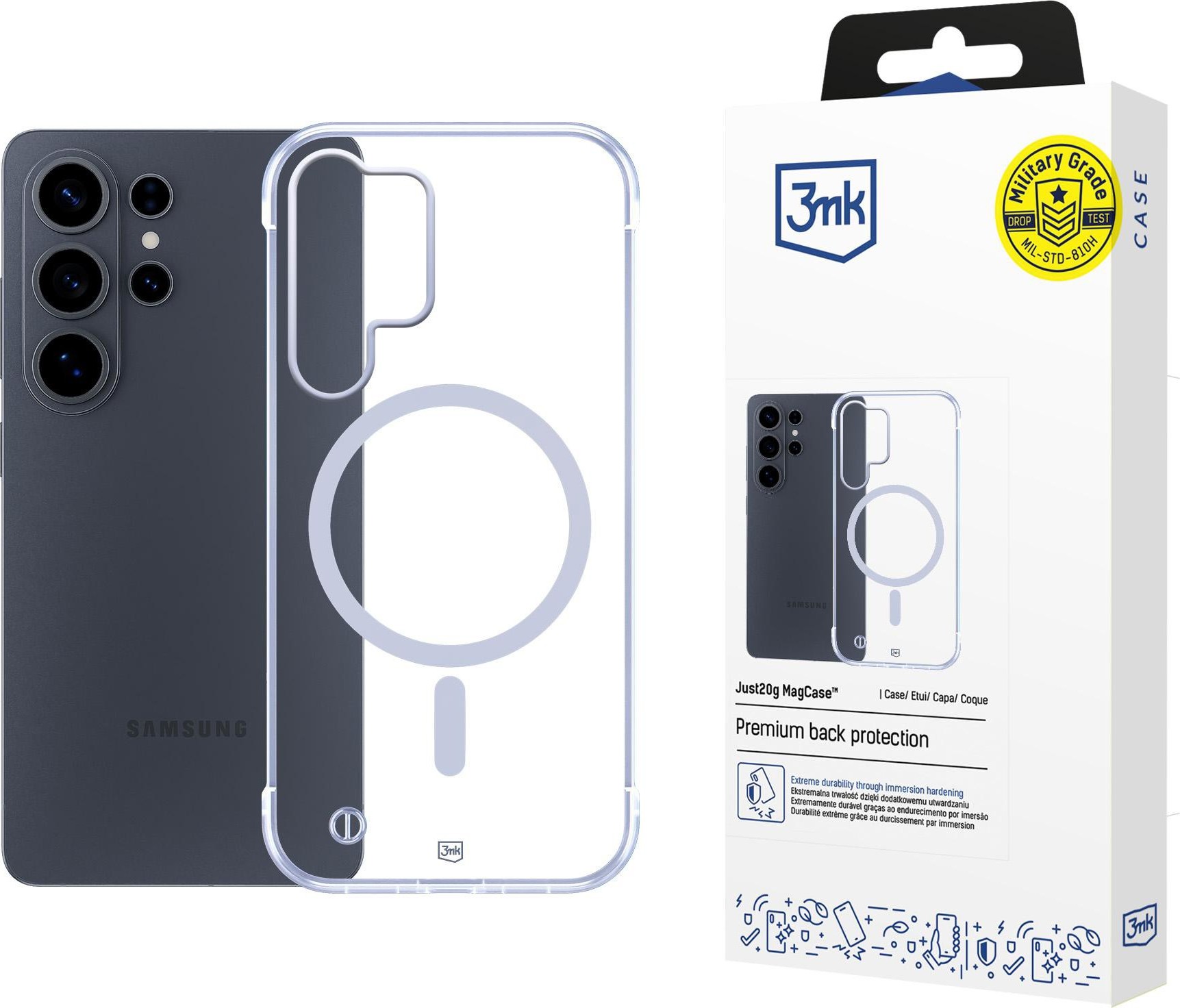 3mk ochranný kryt Just20g MagCase pro Samsung Galaxy S26 Ultra