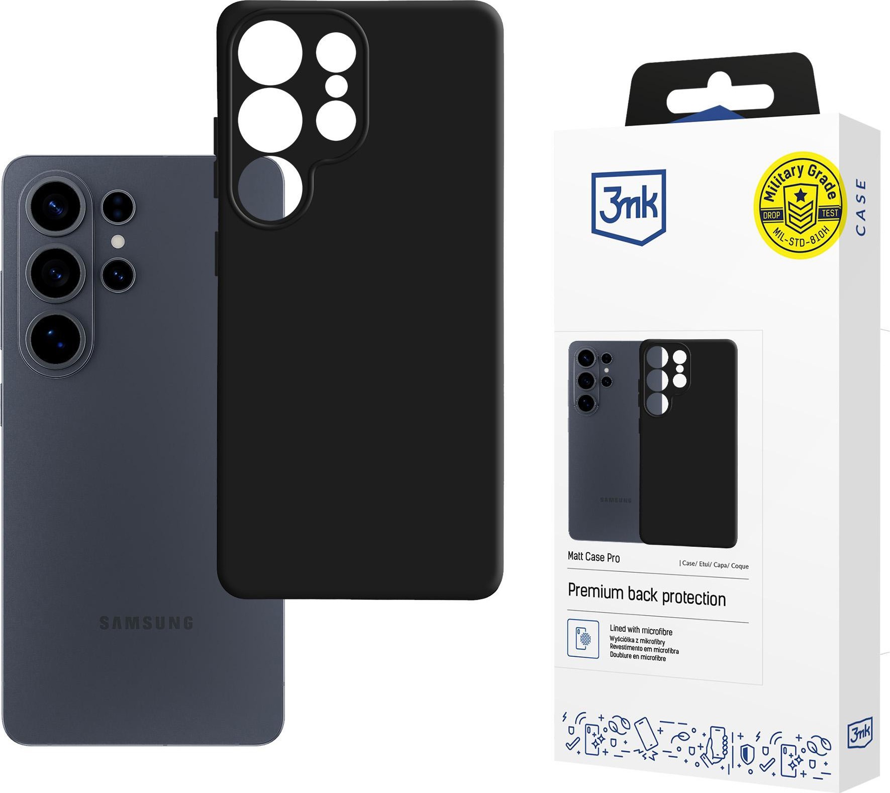 3mk ochranný kryt Matt Case Pro pro Samsung Galaxy S26 Ultra