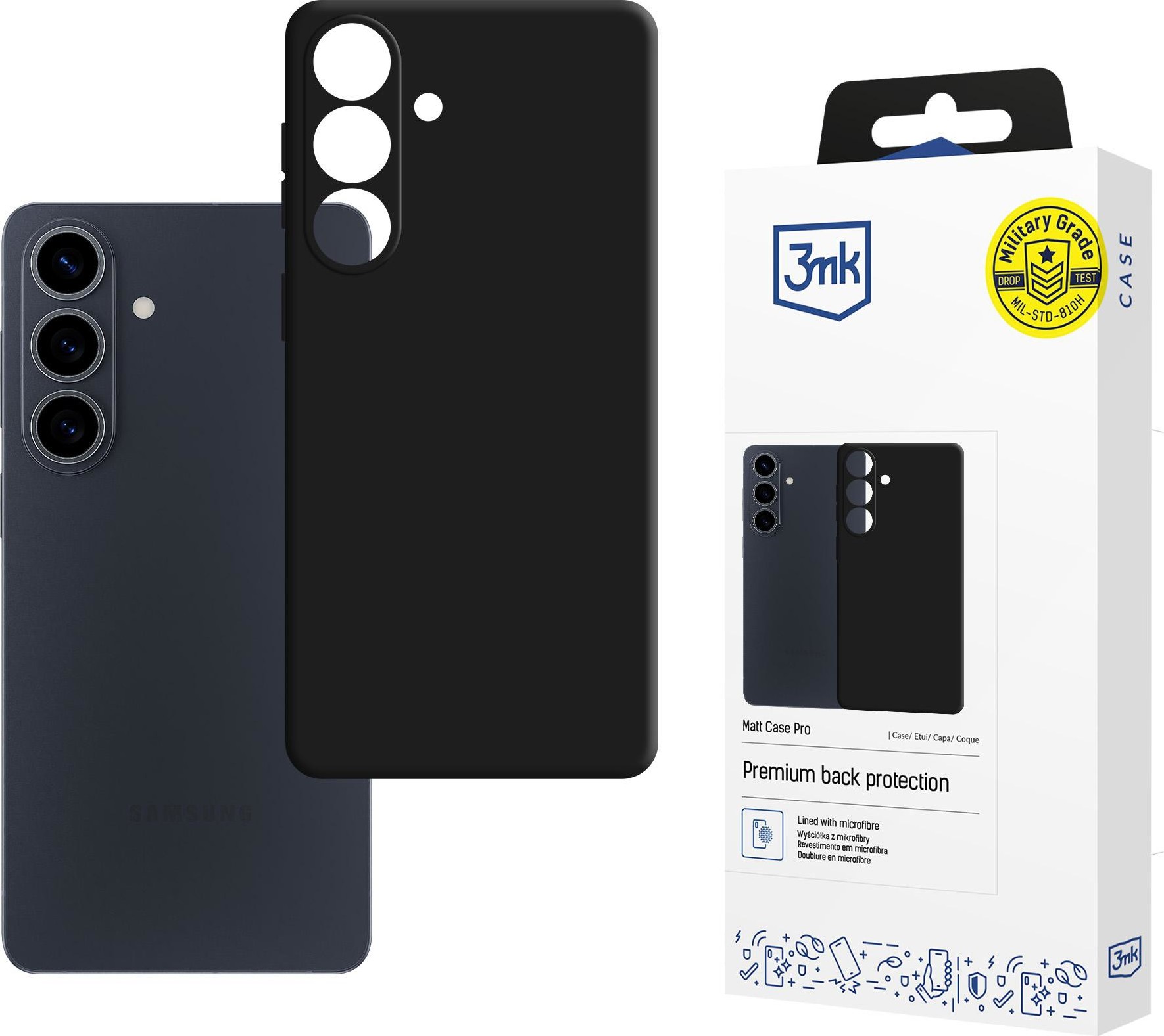 3mk ochranný kryt Matt Case Pro pro Samsung Galaxy S26+