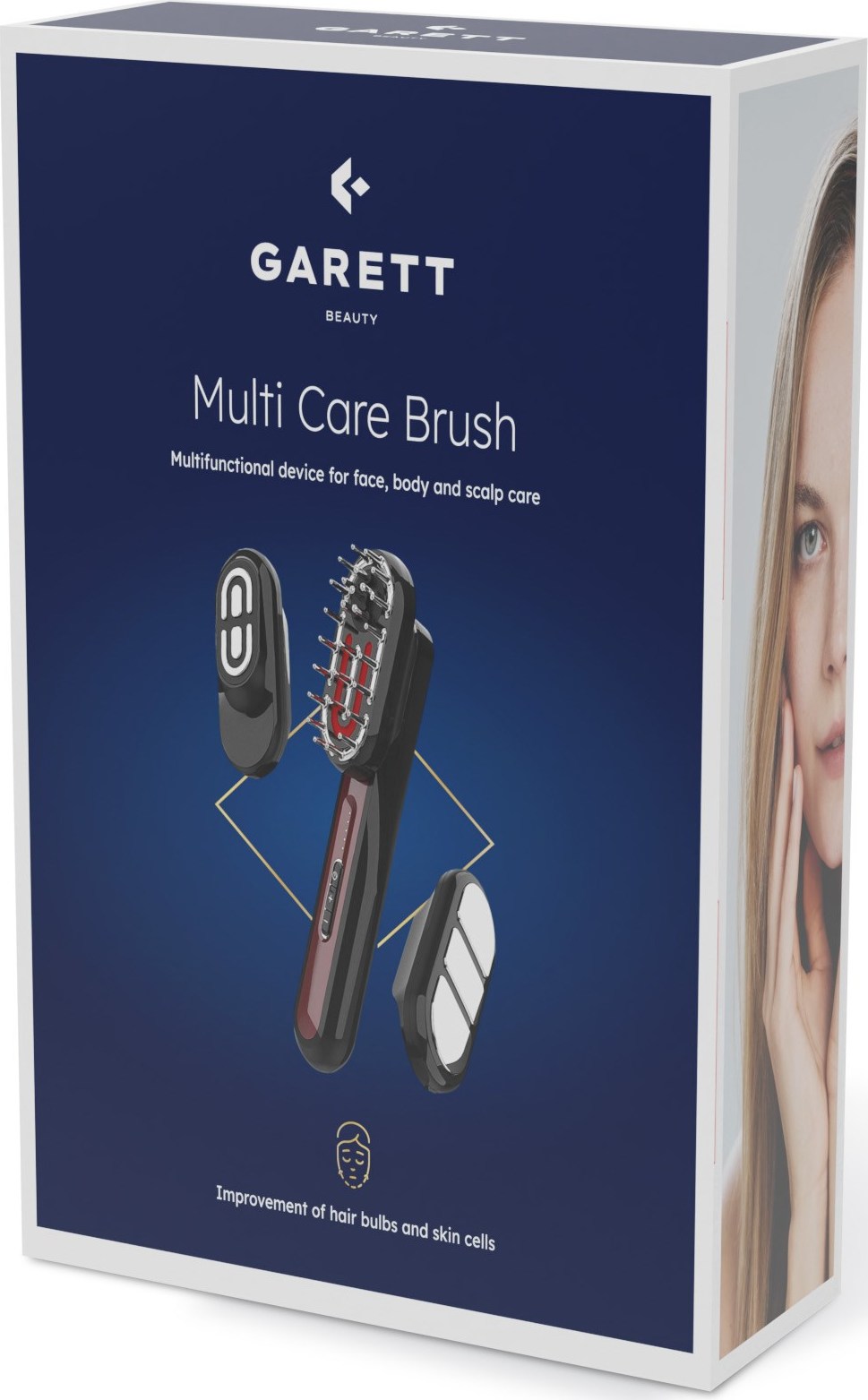 Garett Beauty Multi Care Brush - péče o pokožku hlavy, obličeje i těla