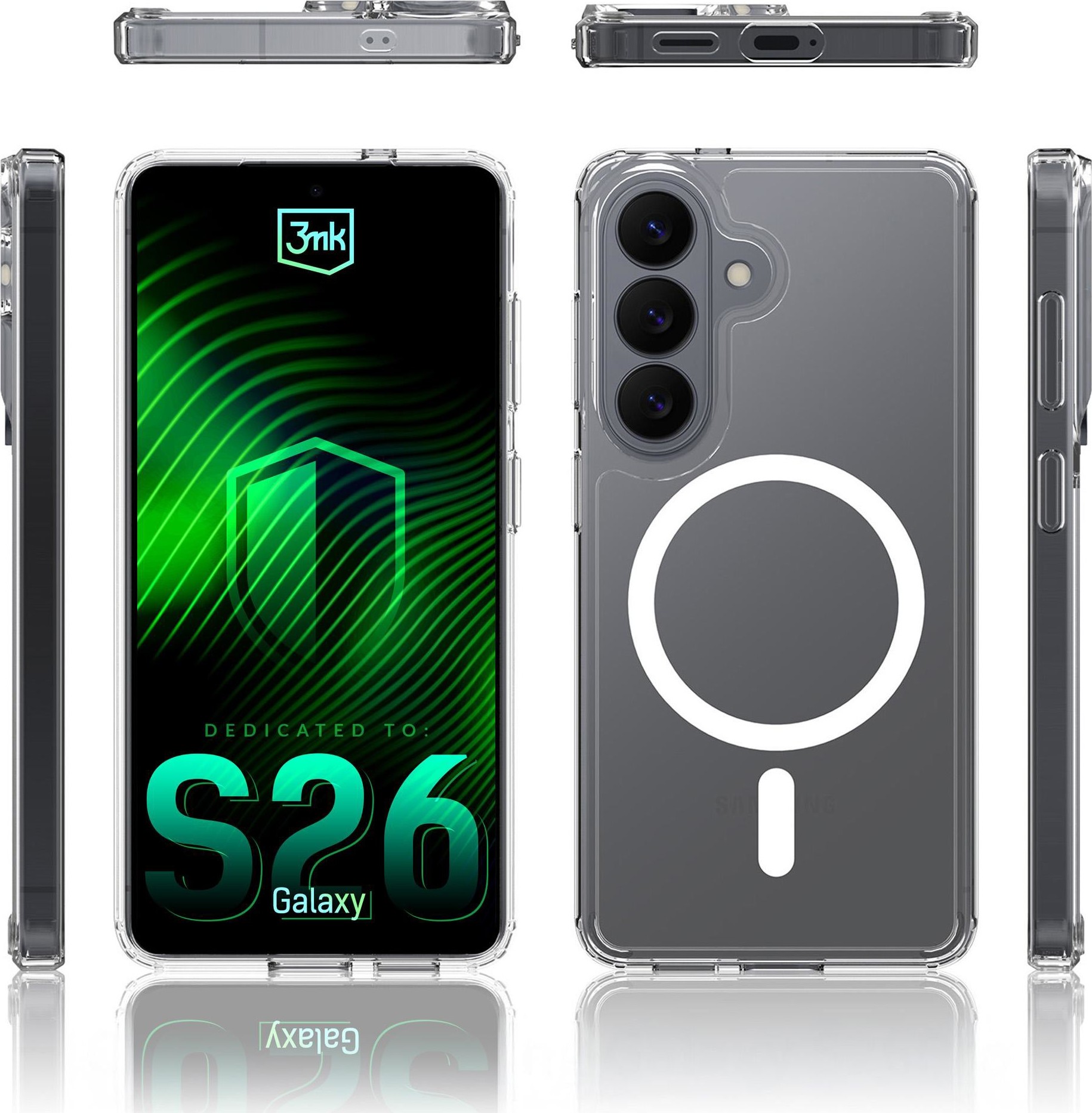 3mk ochranný kryt Armor MagCase pro Samsung Galaxy S26
