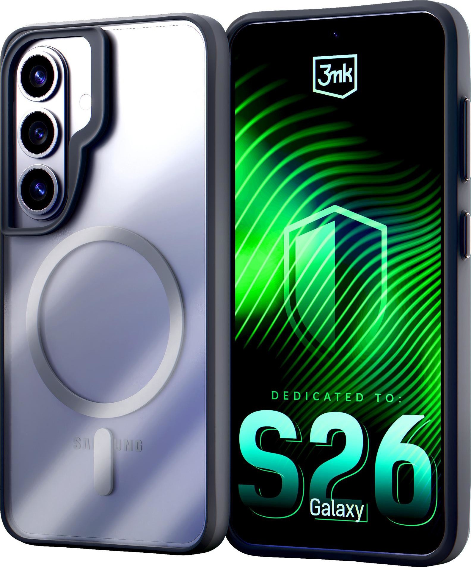 3mk ochranný kryt Satin Armor MagCase pro Samsung Galaxy S26