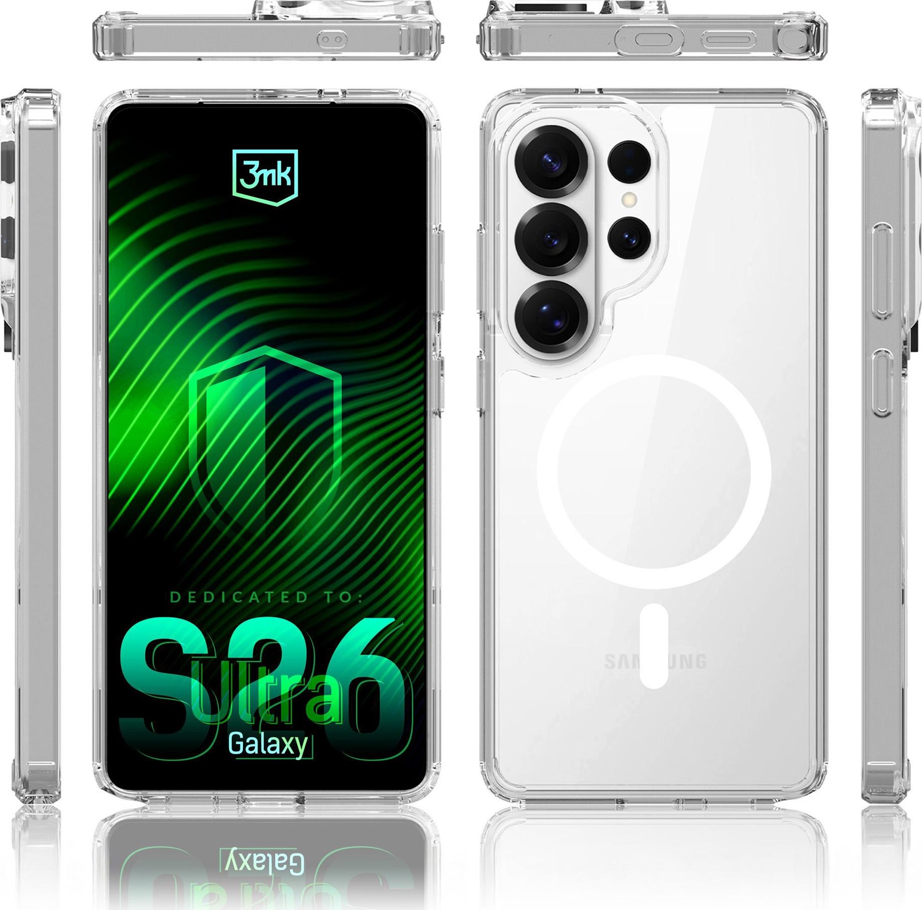 3mk ochranný kryt Armor MagCase pro Samsung Galaxy S26 Ultra