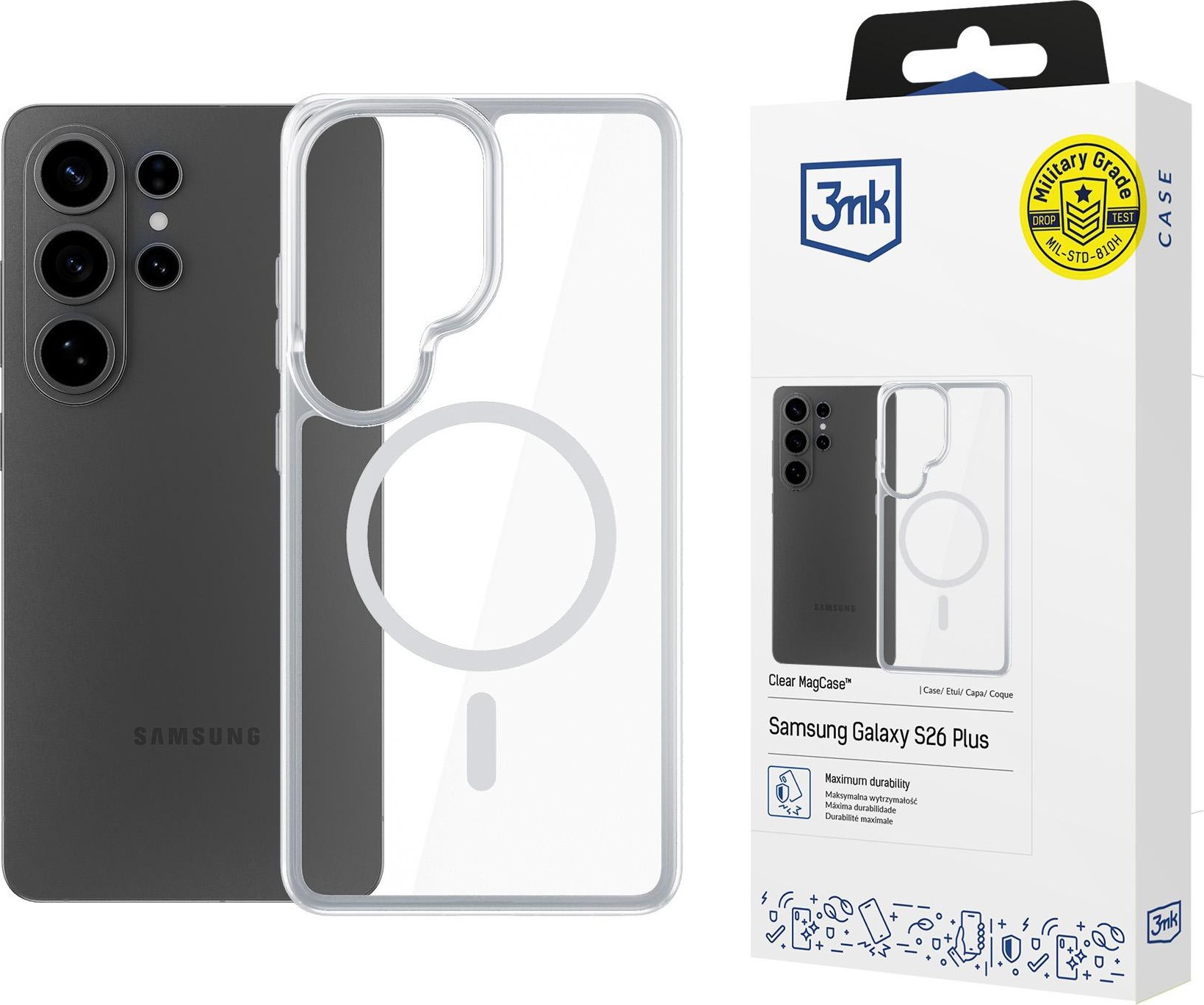 3mk ochranný kryt Armor MagCase pro Samsung Galaxy S26 Ultra