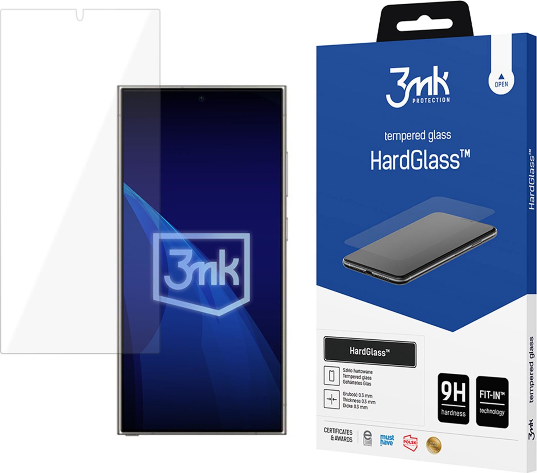 3mk tvrzené sklo HardGlass pro Samsung Galaxy S26 Ultra