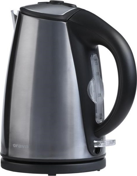Orava VK-3717 GR rychlovarná konvice, 2000 W, 1.7 l, automatické vypnutí, stříbrná