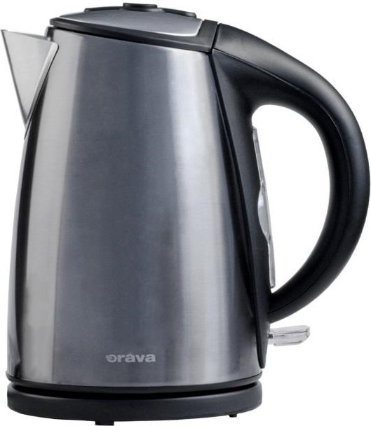 Orava VK-3717 GR rychlovarná konvice, 2000 W, 1.7 l, automatické vypnutí, stříbrná