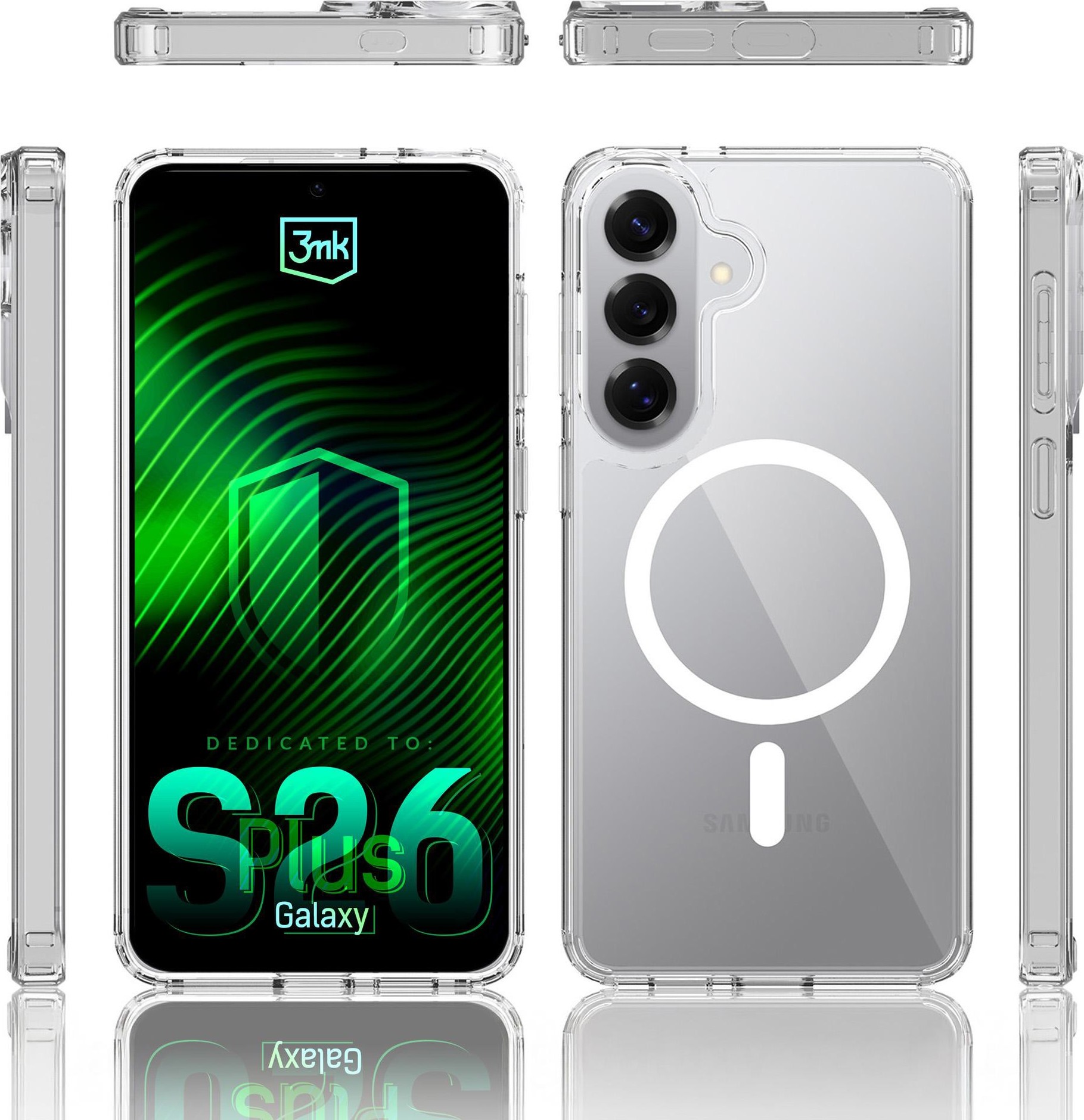 3mk ochranný kryt Armor MagCase pro Samsung Galaxy S26+