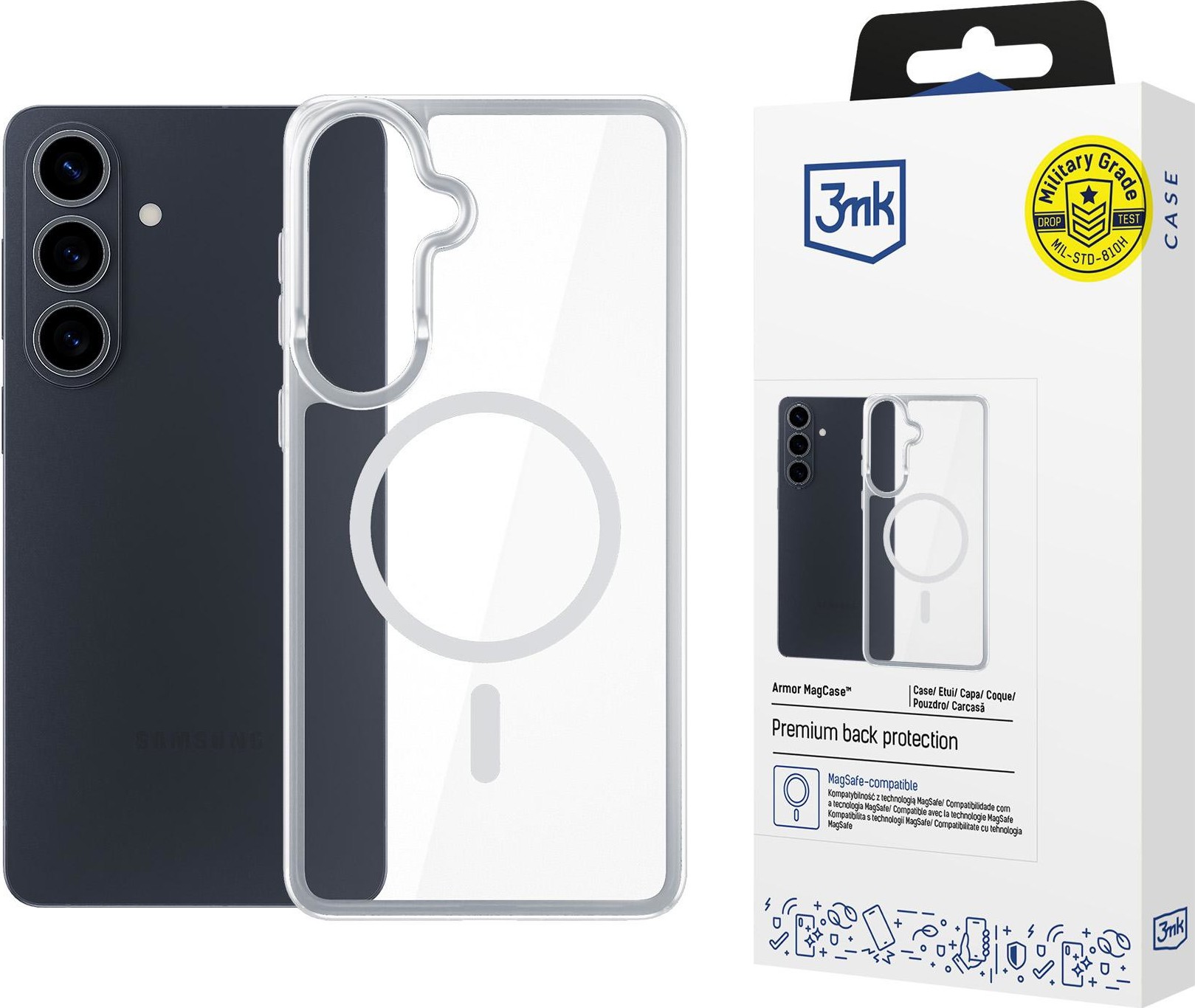 3mk ochranný kryt Armor MagCase pro Samsung Galaxy S26+