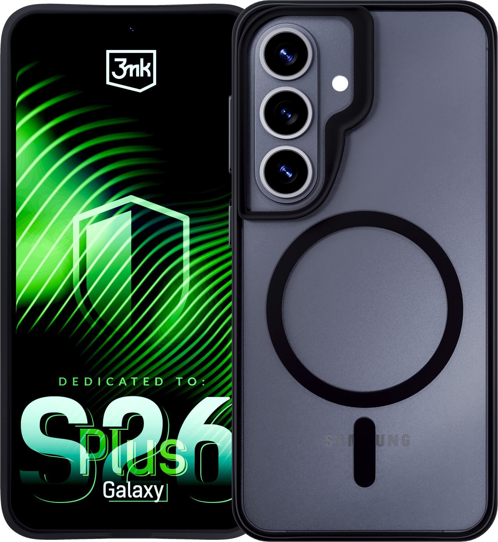 3mk ochranný kryt Satin Armor MagCase pro Samsung Galaxy S26+