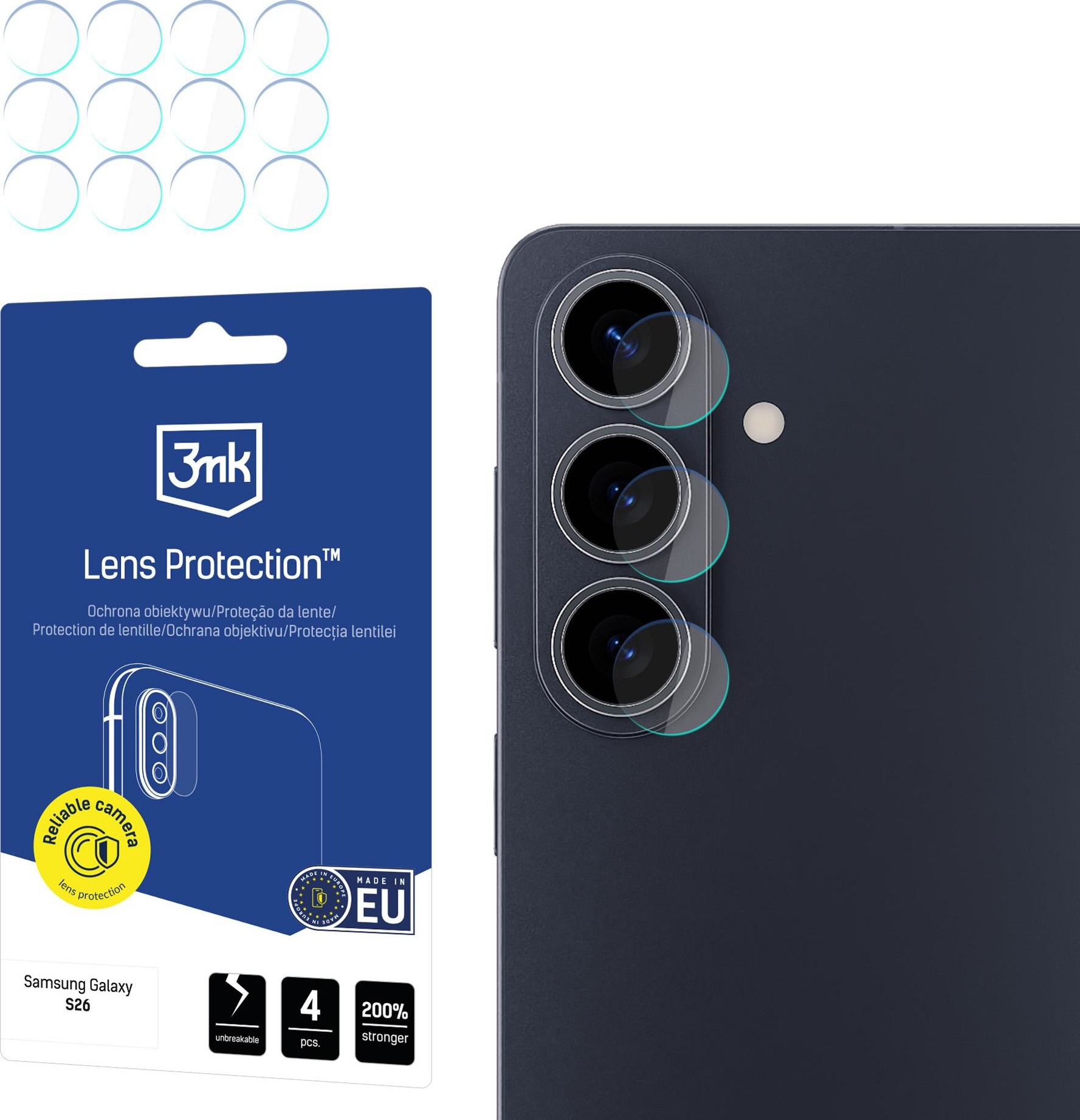 3mk Lens Protection pro Samsung Galaxy S26