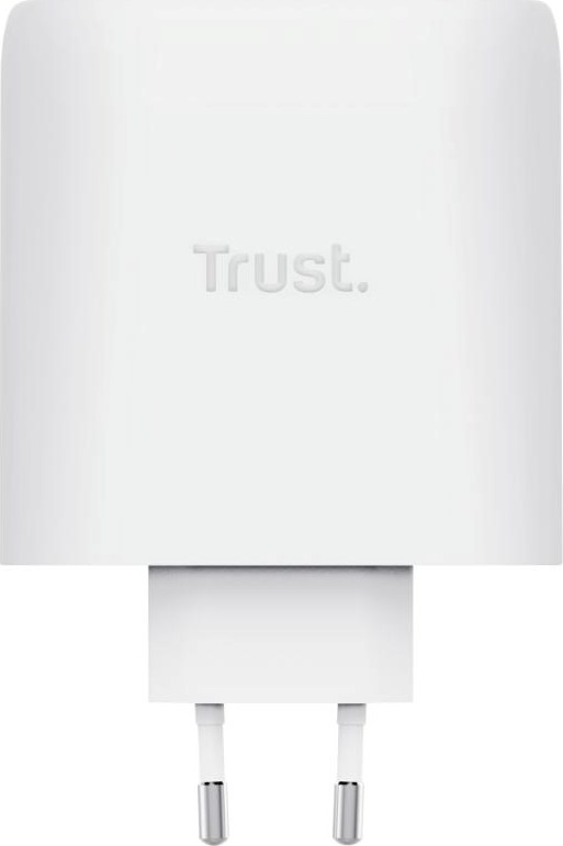 TRUST GaN Nabíječka MAXO 100W 2-Port, USB-C, bílá
