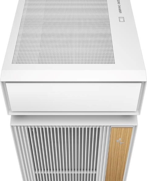 DEEPCOOL Case CL6600 WH, ATX, Průhledná bočnice, vodní chlazení, bílá
