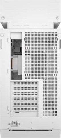 DEEPCOOL Case CL6600 WH, ATX, Průhledná bočnice, vodní chlazení, bílá