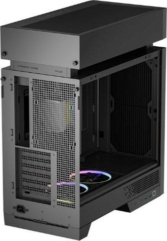 DEEPCOOL Case CL6600, ATX, Průhledná bočnice, vodní chlazení, černá