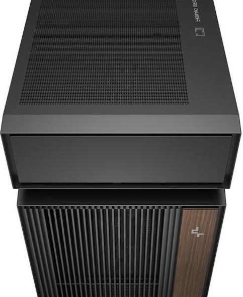 DEEPCOOL Case CL6600, ATX, Průhledná bočnice, vodní chlazení, černá