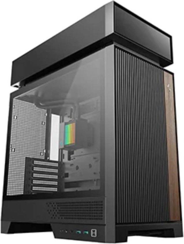 DEEPCOOL Case CL6600, ATX, Průhledná bočnice, vodní chlazení, černá