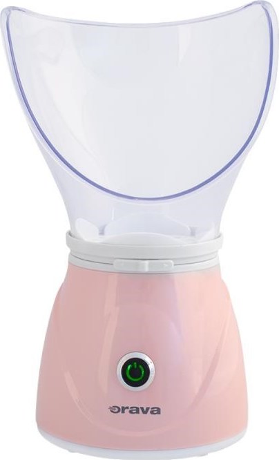 Orava FI-120 AP sauna na obličej, 130 W, uvolňuje svaly, uvolňuje nosní a čelní dutiny, zmírňuje bolest, růžová