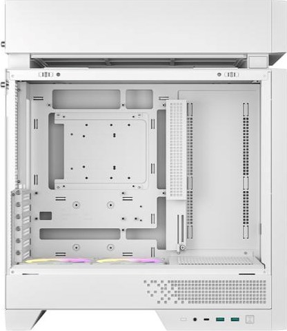 DEEPCOOL Case CL660 WH, ATX, Průhledná bočnice, bílá