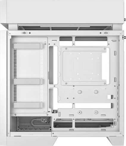 DEEPCOOL Case CL660 WH, ATX, Průhledná bočnice, bílá