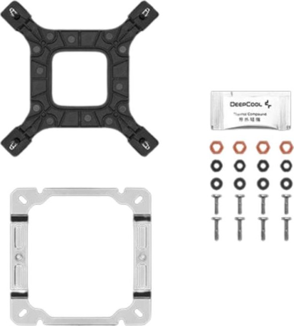 DEEPCOOL CPU Chladič AK500S DIGITAL SE, 1x120mm, LGA1851, AM5, černá