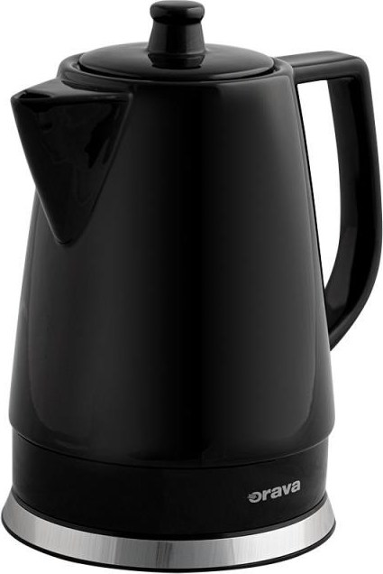 Orava VK-3813 B rychlovarná konvice, 1500 W, 1.5 l, kermická, automatické vypnutí, černá