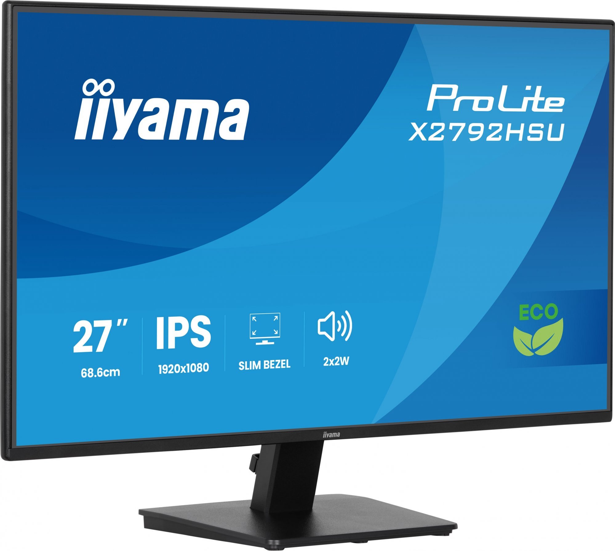iiyama ProLite/X2792HSU-B1/27"/IPS/FHD/120Hz/3ms/Černá/3R